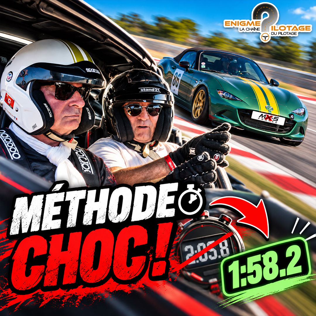 Méthode choc en Mazda MX5 au circuit du Val de Vienne